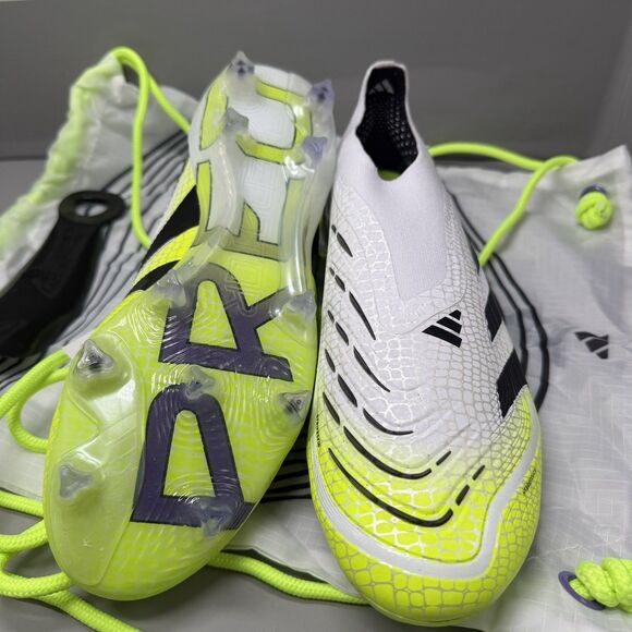 Men\'s Adidas Predator Elite LL FG Soccer Football Cleats JI1075 Size 8 NEW Bag main image 4